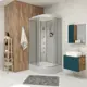 Душевая кабина Niagara 332944LF средний поддон 120x90см