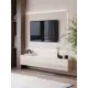 Тумба под телевизор Puzzlemebel Тумбаxюгге 180x30x27 см ЛДСП цвет бежевый