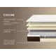 Матрас Димакс Мега Софт люкс 80x200x27 см независимый пружинный блок, односпальный