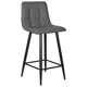 Барный стул Dobrin Olivia lml-8078-1 43x94x52 см цвет серый/черный