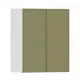 Модуль Столплит Регина квадро 60x72x29 см ЛДСП цвет белый/МДФ квадро хаки