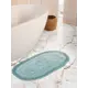 Коврик для ванной комнаты Arya Home Collection 8680943210807 100x60см цвет зеленый