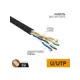 Кабель витая пара PROconnect U/UTP CAT 5e PE 4PR 24AWG outdoor solid черный 305 м