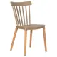 Кухонный стул Dobrin Theo LMZL 46x46x50 см пластик цвет бежевый