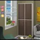 Стеллаж с полками Мэрдэс СУ(ш2в2)+4ФГ 96x216x34 см нагрузка до 30 кг ЛДСП цвет белый/шамони