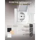 Розетка встраиваемая Arte milano SET06-1-41-1.silver с заземлением и шторками цвет серебро