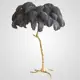 Торшер Imperiumloft 189584-22 Feather lamp a modern grand tour цвет жёлтый/золотой