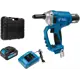 Заклепочник аккумуляторный бесщеточный Bull CRG 1018 XLTpro, 18 В Li-ion 1x4 Ач