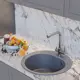 Мойка для кухни Mixline NL-TM11 53x53 см глубина чаши 180 см искусственный камень цвет графит