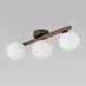 Люстра потолочная Tk lighting Estera wood A068627 3 лампы 3 м² цвет белый, коричневый, светлое дерево