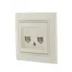 Розетка RJ45 встраиваемая Lezard MIRA 701-0303-141, цвет кремовый