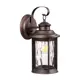 Светильник уличный настенный Odeon Light Od_4961_1w 60 Вт IP44 цвет коричневый