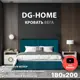 Кровать Dg-Home Вега 186x109x207 ЛДСП цвет сине-зеленый