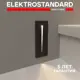 Светильник встраиваемый светодиодный уличный Elektrostandard 40108/LED 2.50 Вт IP65 цвет черный