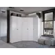 Шкаф распашной Bts 171820 210.6x217.6x160.6 см ЛДСП цвет белый
