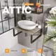 Столешница в ванную Moduleasy Ц0000038965 60x48.2см ДСП цвет коричневый