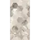 Керамическая плитка Eurotile Istambul 4627162807313 25x50см цвет серый/серебристый