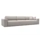 Диван раскладной Лига диванов Диван прямой Лига-036 НПБ Классик Лонг 350x84x98 см замша цвет joly 05 бежевый
