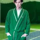 Банный халат Lacoste 32428 размер xxl цвет зеленый