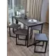 Кухонный стол Diko Loft нераскладной 120х60см цвет ателье темный