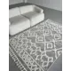 Ковер Laxmi Quincey Stan 0019Grey/Cream 160x230 см полипропилен