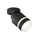 Светильник точечный накладной Ambrella light Xm8111004 2 м² цвет черный