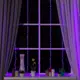 Электрогирлянда комнатная Luazon lighting 187188 занавес 2x2 м 400 ламп фиолетовый 8 режимов работы