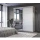 Шкаф-купе BTS Крафт-6 c 2 дверями 2176x196.2х59.1 см 9 полки ЛДСП цвет кашемир