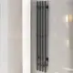 Полотенцесушитель электрический Termoprime ПэкспВектор 205x1200 мм 100 Вт с терморегулятором I-образный цвет графит