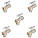 Кран шаровой прямой СТМ CWFFFB12K05 DN15 PN20 1/2" ВР латунь ручка бабочка