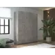 Шкаф-купе Мебельная компания е1 550480 230x210х57 см 10 полок лдсп цвет бетон