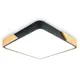 Светильник настенно-потолочный светодиодный Ambrella light Fz1317 18 м² нейтральный белый свет цвет черный