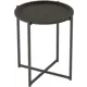 Журнальный столик круглый Калифорния мебель 45.5x45.5x50.5 см черный