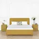 Кровать Dg-home Сканди 166x103x200 см цвет горчичный