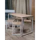 Стол прямоугольный Diko loft 120x70 см лдсп цвет дуб сонома