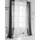 Тюль Helga Базовая коллекция HH123119-270 на шторной ленте 270x200 см цвет черный