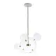 Светильник подвесной светодиодный LOFT IT 2027-P6 Bolle 5 м² нейтральный белый свет цвет хром