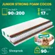 Матрас Sleeptek Junior StrongFoam SJSFC-00005-3168 90x200x17 см независимый пружинный блок 1-спальный
