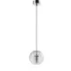 Светильник потолочный Crystal Lux BELEZA BELEZA SP1 B CHROME 1 лампа 2 м² цвет хром