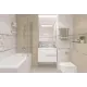 Керамическая плитка Laparet Slim х9999281836 25x50см 1.5 м² цвет кремовый, цена за упаковку