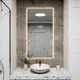 Зеркало со встроенной подсветкой One mirror 12070бст 70x120 см