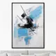 Картина Artnomore Space and speed No 2 2024г. AR-777000657 75x105 см