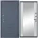 Входная дверь Diva STR МХ-38 205x96см правый цвет Д15 белый софт/ясень графит с зеркалом