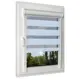 Рулонная штора день/ночь Унистайл LKRZGOLU050130, 50x130 см, цвет голубой