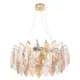 Люстра подвесная Crystal lux Trevi Cu_3220_306 6 ламп 14 м² цвет латунь