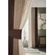 Штора Colore caldo 6028/КофеКоричневыйСлонК на шторной ленте 280x500 см цвет коричневый