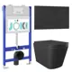 Комплект инсталляция с унитазом Joki JKS302MB033023BM цвет черный