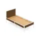 Кровать Solarius kr80loft-obiv-rs9-white-full Кровать Лофт сплошное 85 x 90 x 206 см дсп цвет коричневый/белый