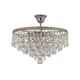 Люстра на штанге Arti lampadari Castellana nickel Al_castellana_e_1.3.46.608_n 6 ламп 20 м² цвет прозрачный/никель