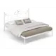 Кровать Стиллмет Мариана 185 x 97.5 x 206 см металл цвет белый